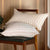 Linen Natural Stripe Cushions by Bambury