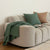 Milo Waffle Juniper Throw And Cushion by Bambury