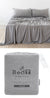 BedT Organica Grey Sheets by Bambury