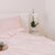 Pink Salt Cotton Fitted Sheet And Pillowcase Combo Pack by Bambury