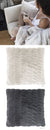 Ripple Faux Fur Cushions by Bambury