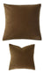 Velvet Hazel Euro Pillowcase And Cushion by Bambury