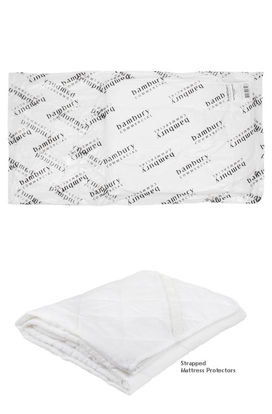 Villa Strapped Commercial Mattress Protector By Bambury Cottonbox Pty Ltd
