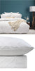 Kalinda White Tufted Quilt Cover Set by Bas Phillips
