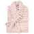 Haven Ribbed Sherpa Blush Bath Robe by Bas Phillips