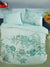 City Sits Green Quilt Cover Set by Bedding House