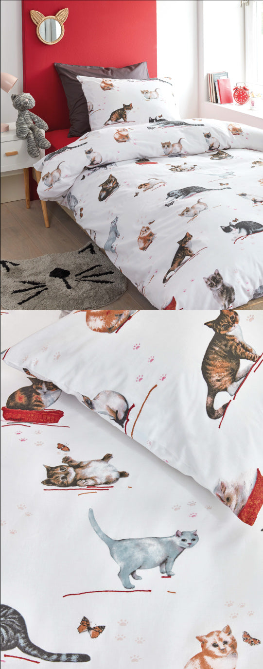 Cute Cats Quilt Cover Set by Bedding House Cottonbox Pty Ltd