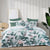 Abbey Green Quilt Cover Set by Bianca