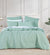 Cressida Sage Coverlet Set by Bianca