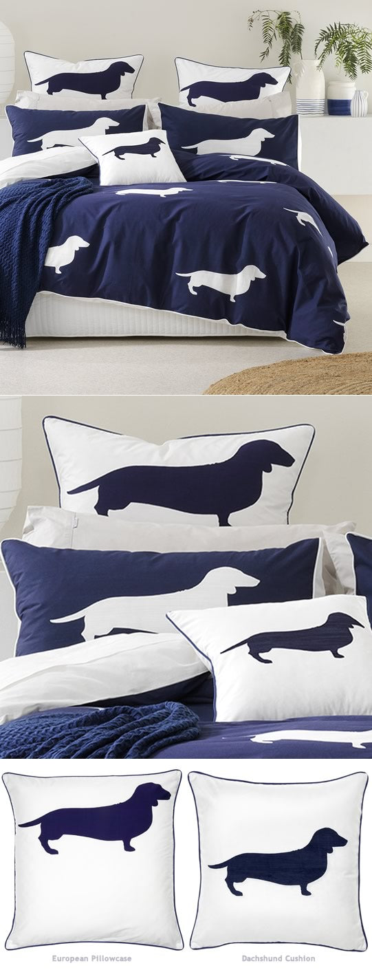 Harmony Dachshund WN1701033CL Duvet Cover Set