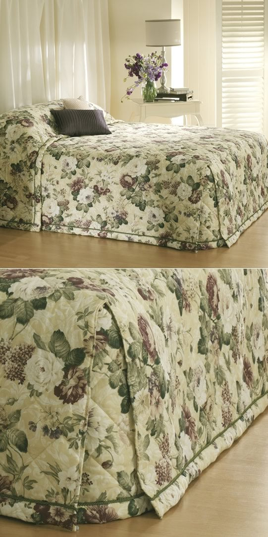 English Garden Bedspread by Bianca Cottonbox Pty Ltd