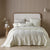 Kamala Cream Bedspread Set by Bianca