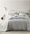 Laurent Silver Bedspread Set by Bianca