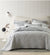 Laurent Silver Bedspread Set by Bianca