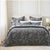 Maidstone Grey Bedspread Set by Bianca
