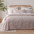 Myra Blush Bedspread Set by Bianca