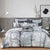 Myrtleford Grey Quilt Cover Set by Bianca