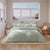 Palm Cove Sage Quilt Cover Set by Bianca