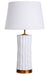 Bamboo White Lamps by Canvas