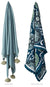Catalina Throws by Canvas