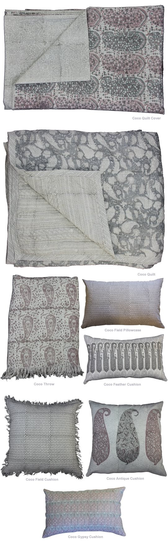 Coco Quilt Cover Set by Canvas – Cottonbox Pty Ltd