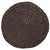 Paloma Chocolate Round Jute Placemat by Canvas