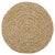 Paloma Natural Round Jute Placemat by Canvas