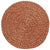 Paloma Ochre Round Jute Placemat by Canvas