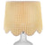 Scallop Paper Weave Lamp Shade by Canvas