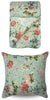 Verdant Perennial Quilt And Cushion by Canvas