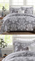 Corinthian Grey Coverlet Set by Linen & Thread