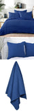 Navy Bedspread Set by Classic Quilts