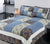 Blue Gaze Bedspread by Classic Quilts