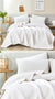 Diamond White Bedspread Set by Classic Quilts
