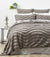 Wave Grey Quilt Cover Set by Cloud Linen