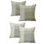 Aubrey Cotton Cushions Twin Pack by Cloud Linen