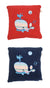Mr Whale Cushions by Cocoon Couture