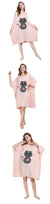 Neko Pink Bamboo Sleep Tee by Cottonbox