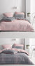 Cason Pink Quilt Cover Set by Deco