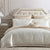 Athena Gold Quilt Cover Set by Davinci