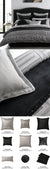 Christo Pewter Quilt Cover Set by Davinci