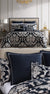 Coronet Ink Quilt Cover Set by Davinci