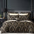 Monarch Black Quilt Cover Set by Davinci
