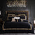 Olympia Black Quilt Cover Set by Davinci