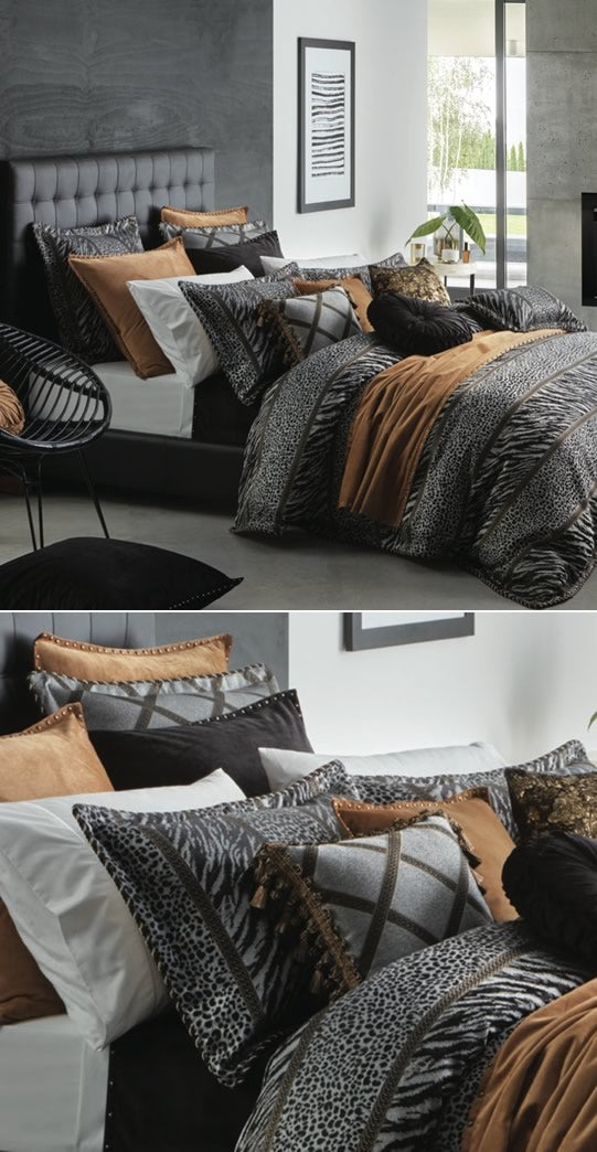 Sultan Bronze Quilt Cover Set by Davinci Cottonbox Pty Ltd