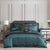 Valencia Emerald Quilt Cover Set by Davinci