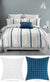 Sol Mint Quilt Cover Set by Deco