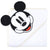 Mickey White Baby Towels by Disney Baby