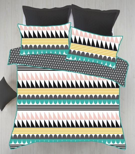 Loki Quilt Cover Set by Esque Cottonbox Pty Ltd