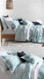 Palms Teal Quilt Cover Set by Florence Broadhurst